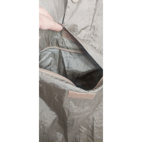 Fremantle Windbreaker Jacket Men's Size Medium Multi-Pocket Kangaroo Pouch Gold - Picture 4 of 16